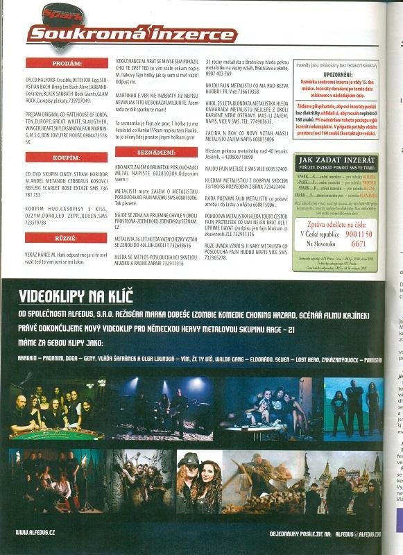 Spark rock magazine